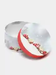 Багровый коробка подарочная новогодняя