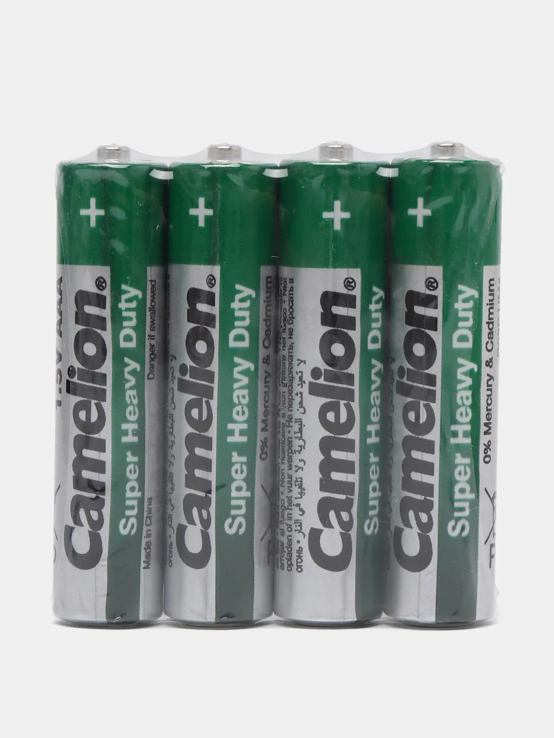 Батарейки Camelion Super Heavy Duty AA R6, R03 AAA, 4 штуки