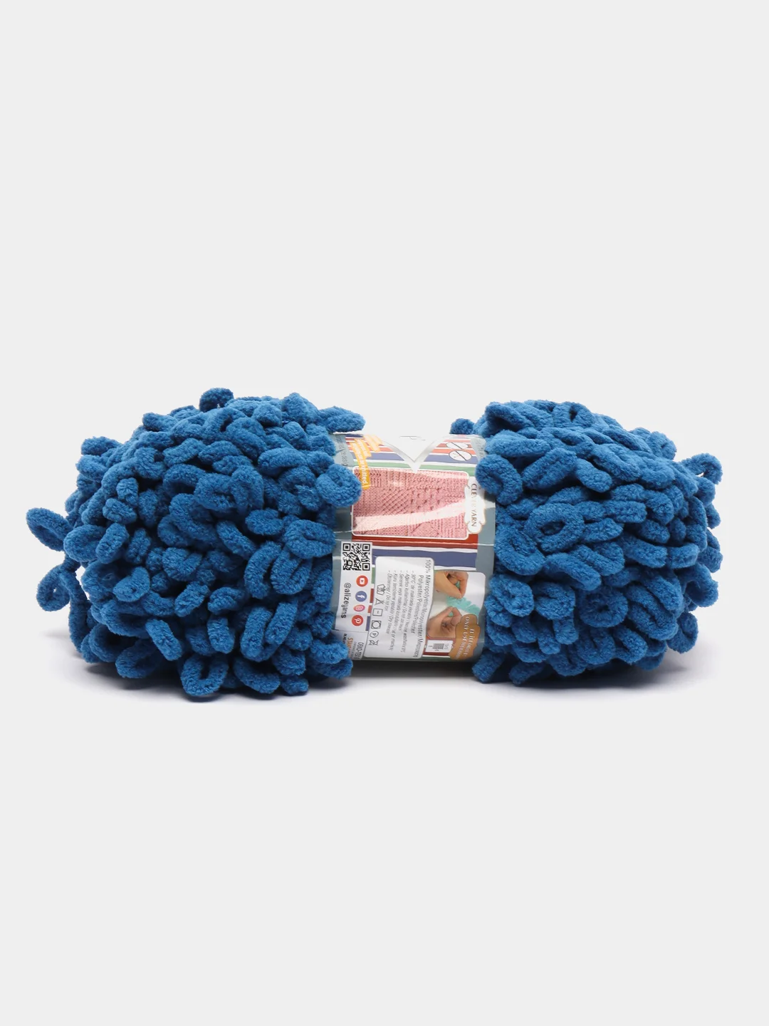 Индиго пряжа Alize Puffy Fine
