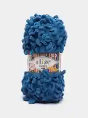 Индиго пряжа Alize Puffy Fine