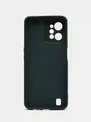Зеленый чехол для Realme C31 (Реалми С 31), цветной, силиконовый