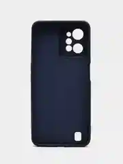 Темно-синий чехол для Realme C31 (Реалми С 31), цветной, силиконовый