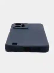 Темно-синий чехол для Realme C31 (Реалми С 31), цветной, силиконовый