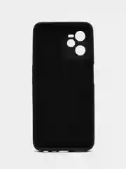 Черный чехол для Realme C35 (Реалми С 35), цветной, силиконовый