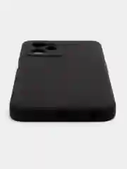 Черный чехол для Realme C35 (Реалми С 35), цветной, силиконовый
