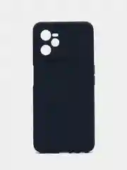 Темно-синий чехол для Realme C35 (Реалми С 35), цветной, силиконовый