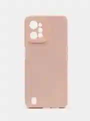 Бежевый чехол для Realme C31 (Реалми С 31), цветной, силиконовый
