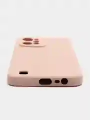 Бежевый чехол для Realme C31 (Реалми С 31), цветной, силиконовый