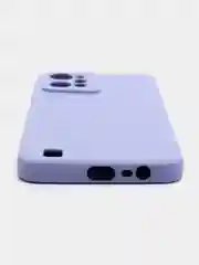 Светло-синий чехол для Realme C31 (Реалми С 31), цветной, силиконовый