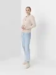 Бежевый кардиган женский