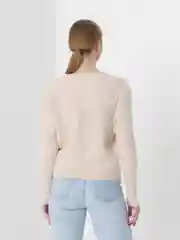 Бежевый кардиган женский
