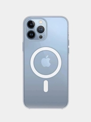 Чехол Magsafe для iPhone 11, 12/12Pro, 13  прозрачный (айфон)