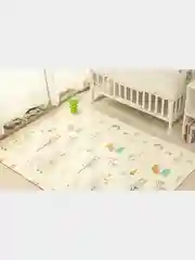 Складной детский коврик для ползания, развивающий коврик игровой