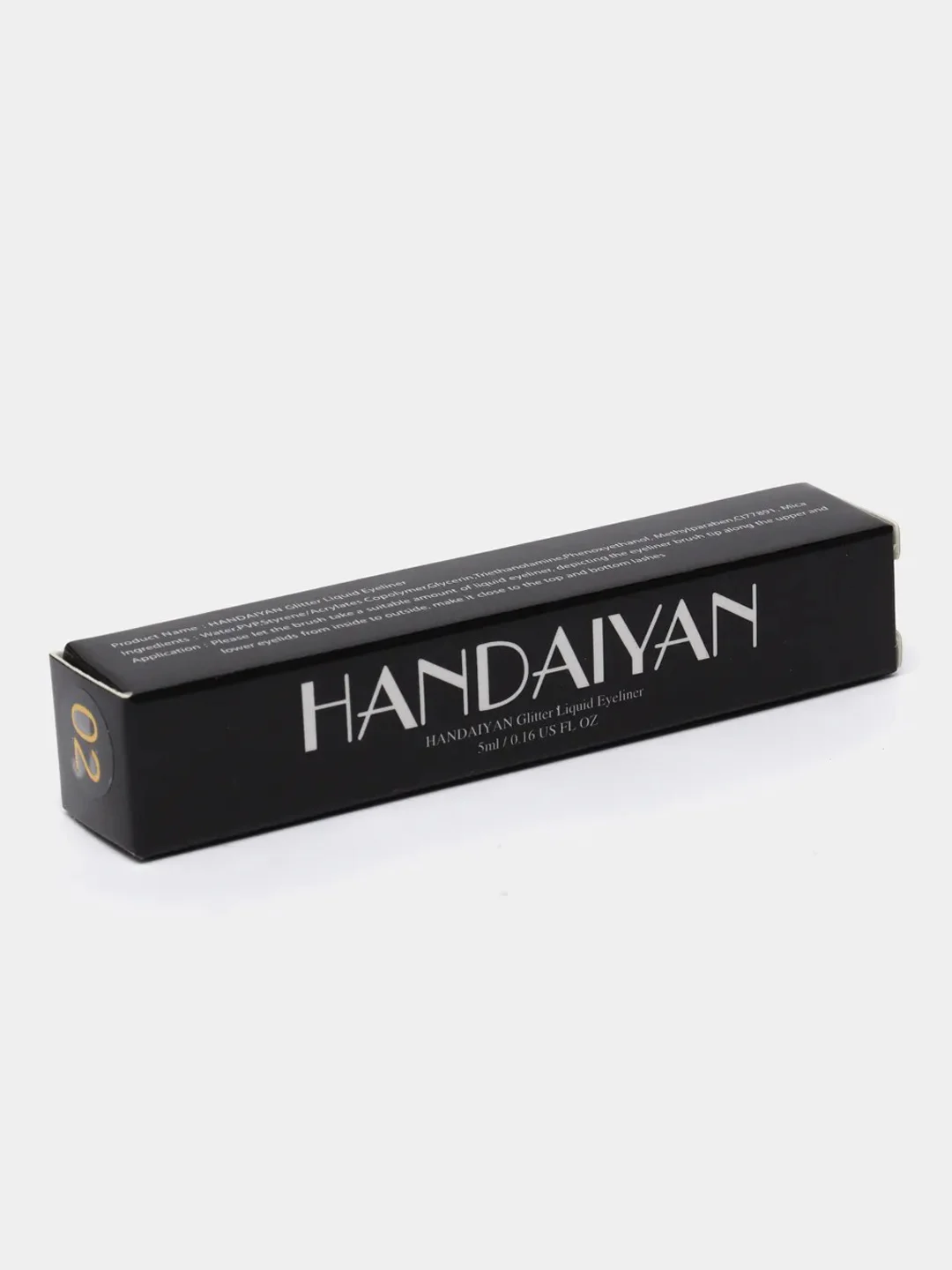 Желтый подводка блестящая для глаз (Глиттер) - HANDAIYAN