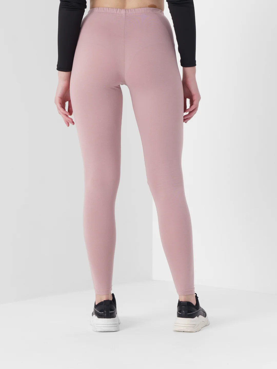Розовый лосины женские, спортивные
