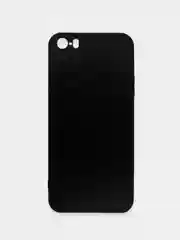Чехол iPhone 5 / 5s / SE 2016 черный силиконовый