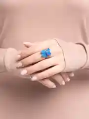 Морской кольцо с медведем, плюшевый мишка