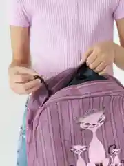 Розовый рюкзак