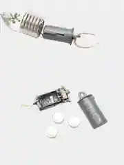 Ёлочный шар 10 см, светящийся от батареек