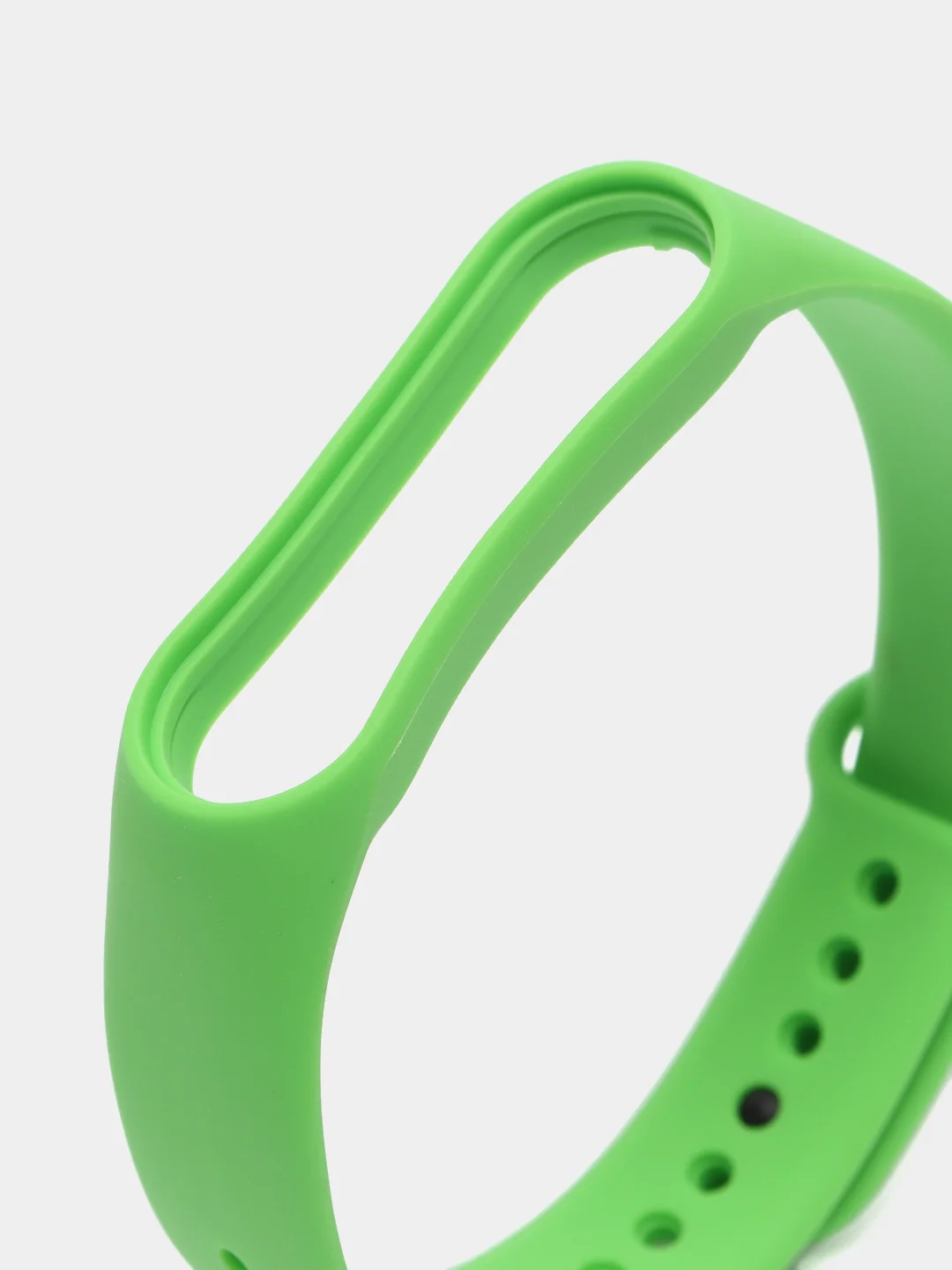 Зеленый ремешок силиконовый для Xiaomi Mi Band 7 / Xiaomi Mi Band 8