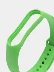 Зеленый ремешок силиконовый для Xiaomi Mi Band 7 / Xiaomi Mi Band 8