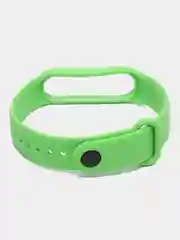 Зеленый ремешок силиконовый для Xiaomi Mi Band 7 / Xiaomi Mi Band 8