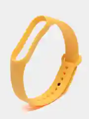 Желтый ремешок силиконовый для Xiaomi Mi Band 7 / Xiaomi Mi Band 8