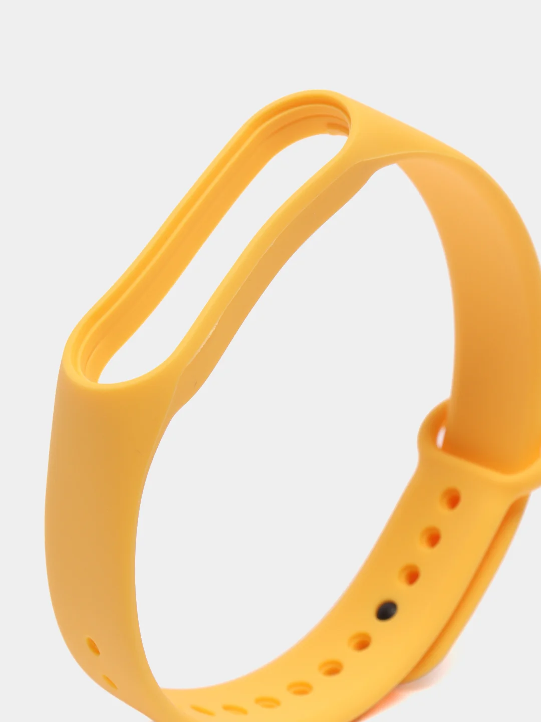 Желтый ремешок силиконовый для Xiaomi Mi Band 7 / Xiaomi Mi Band 8