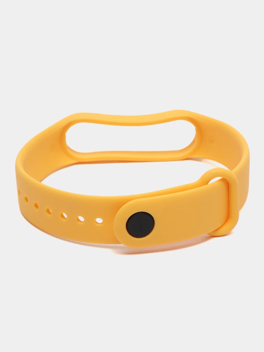 Желтый ремешок силиконовый для Xiaomi Mi Band 7 / Xiaomi Mi Band 8