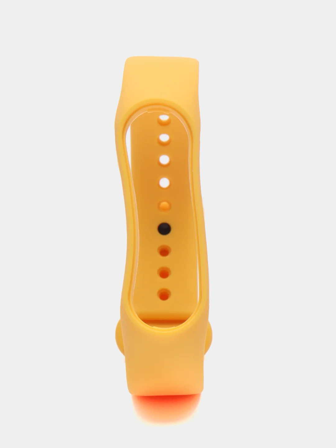 Желтый ремешок силиконовый для Xiaomi Mi Band 7 / Xiaomi Mi Band 8