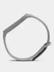 Серый ремешок силиконовый для Xiaomi Mi Band 5, Xiaomi Mi Band 6