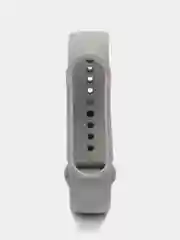 Серый ремешок силиконовый для Xiaomi Mi Band 5, Xiaomi Mi Band 6