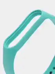 Бирюзовый ремешок силиконовый для Xiaomi Mi Band 7 / Xiaomi Mi Band 8