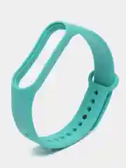 Бирюзовый ремешок силиконовый для Xiaomi Mi Band 7 / Xiaomi Mi Band 8