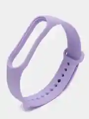 Сиреневый ремешок силиконовый для Xiaomi Mi Band 7 / Xiaomi Mi Band 8