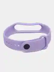 Сиреневый ремешок силиконовый для Xiaomi Mi Band 7 / Xiaomi Mi Band 8