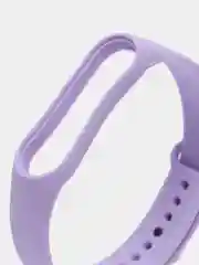Сиреневый ремешок силиконовый для Xiaomi Mi Band 7 / Xiaomi Mi Band 8