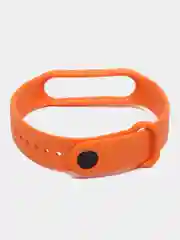 Оранжевый ремешок силиконовый для Xiaomi Mi Band 7 / Xiaomi Mi Band 8