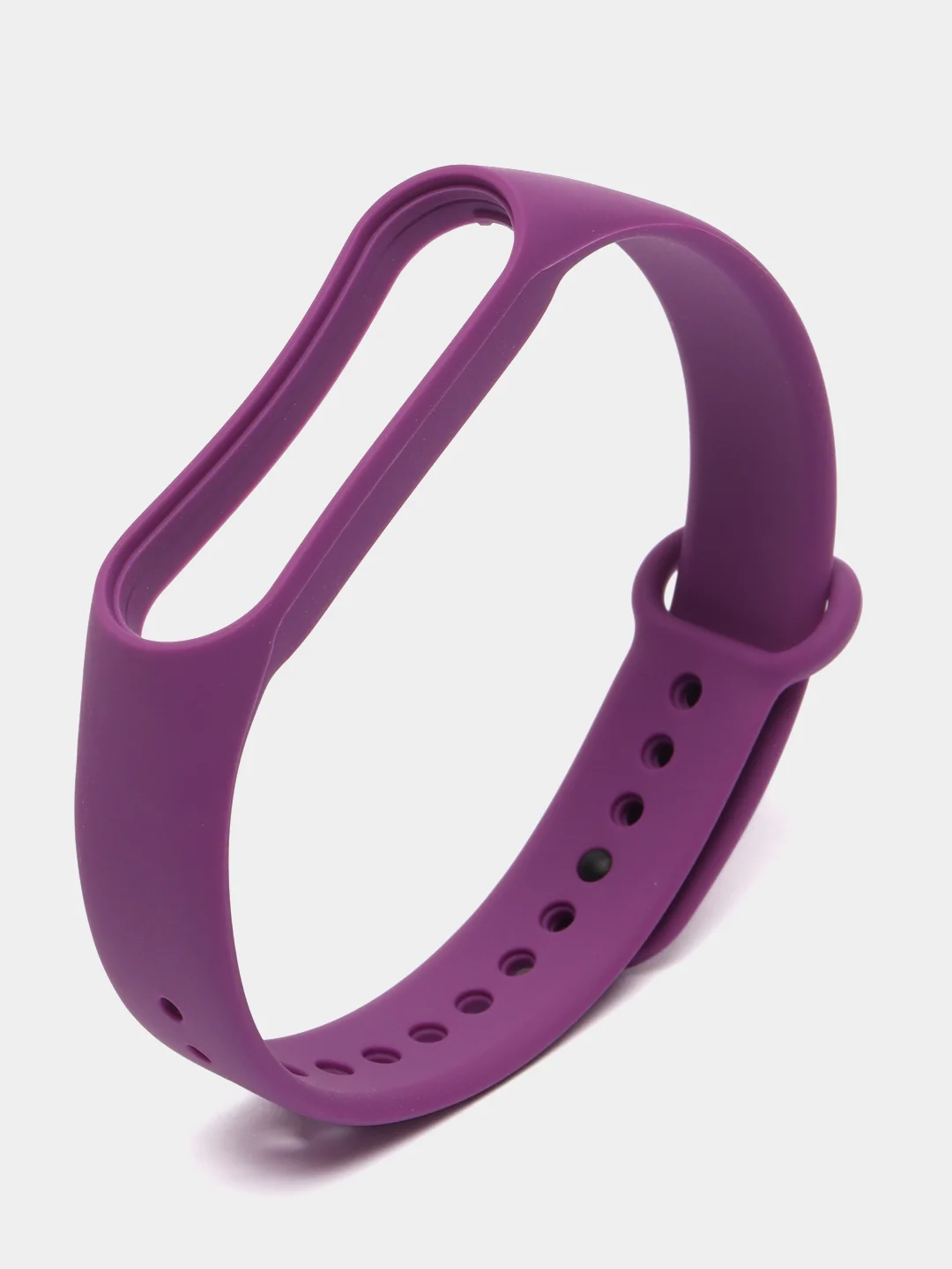 Фиолетовый ремешок силиконовый для Xiaomi Mi Band 7 / Xiaomi Mi Band 8
