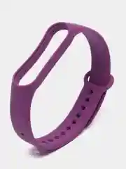 Фиолетовый ремешок силиконовый для Xiaomi Mi Band 7 / Xiaomi Mi Band 8