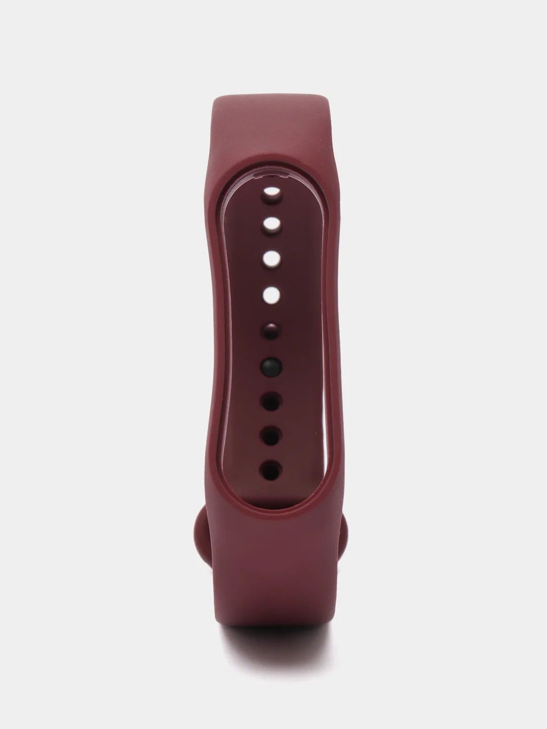 Багровый ремешок силиконовый для Xiaomi Mi Band 7 / Xiaomi Mi Band 8