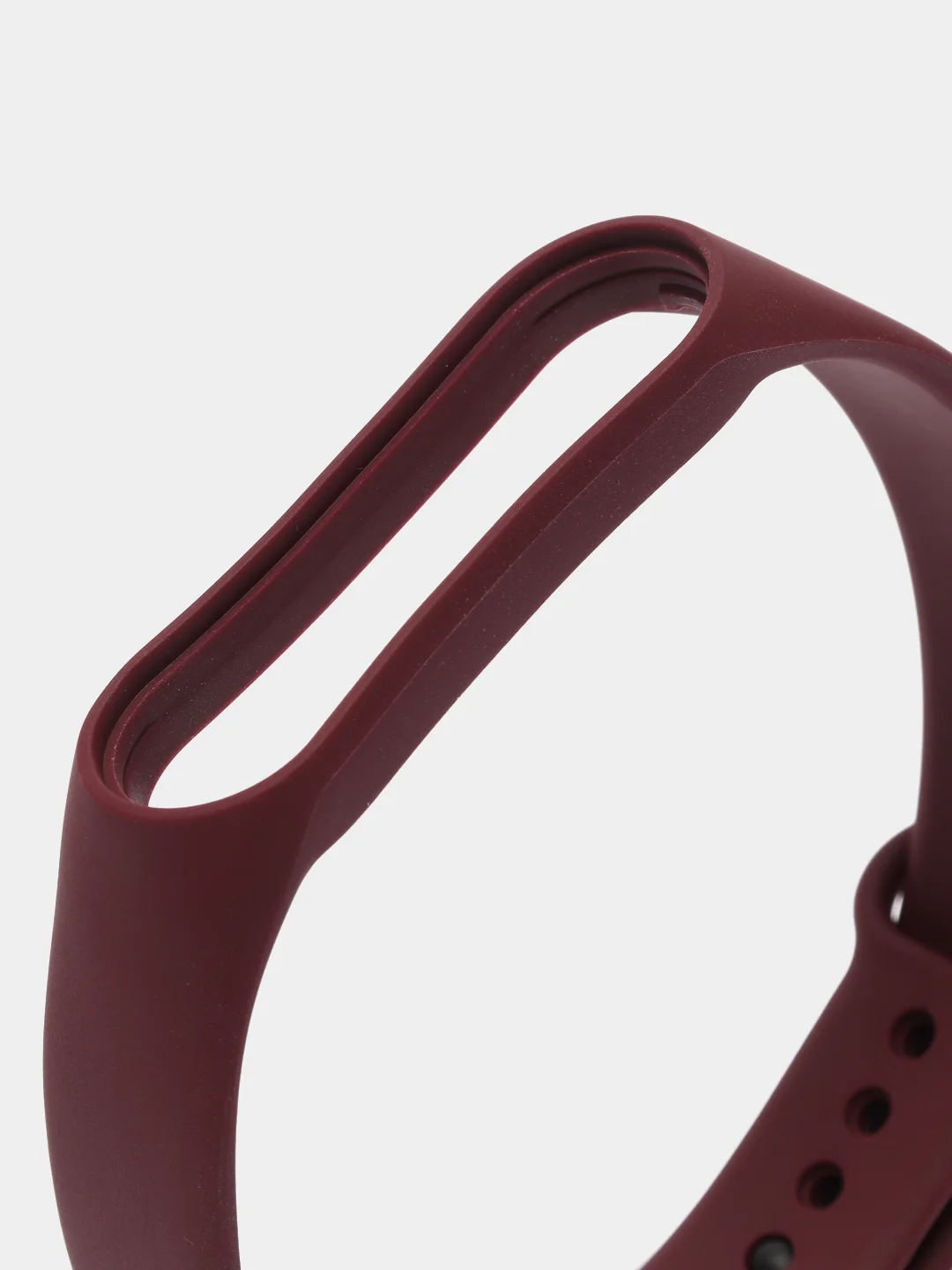 Багровый ремешок силиконовый для Xiaomi Mi Band 7 / Xiaomi Mi Band 8