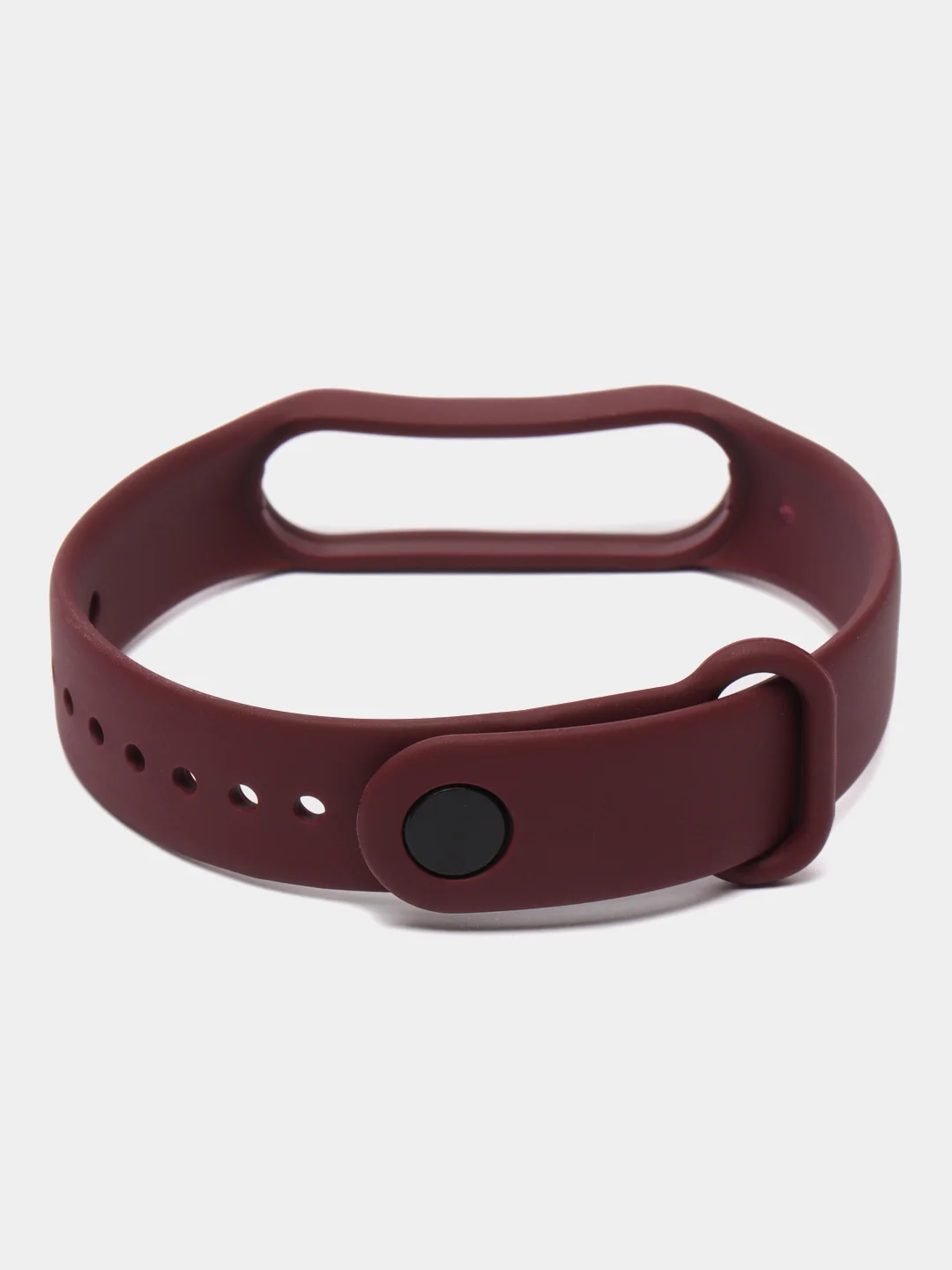 Багровый ремешок силиконовый для Xiaomi Mi Band 7 / Xiaomi Mi Band 8