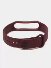 Багровый ремешок силиконовый для Xiaomi Mi Band 7 / Xiaomi Mi Band 8
