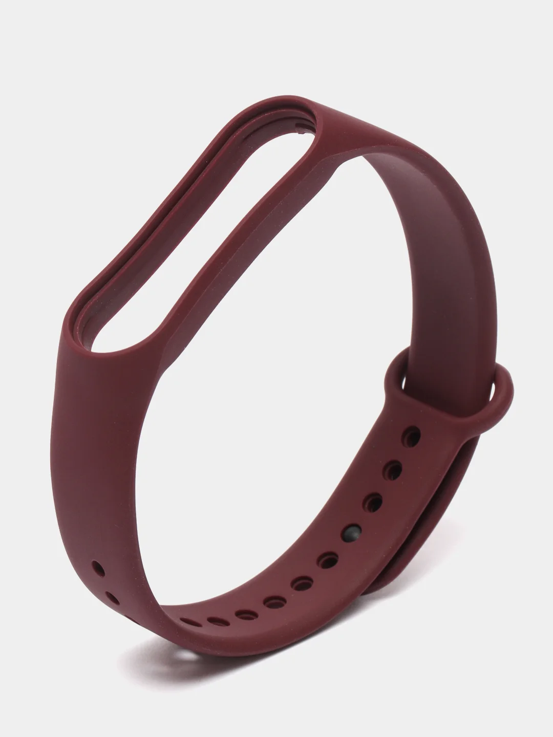 Багровый ремешок силиконовый для Xiaomi Mi Band 7 / Xiaomi Mi Band 8