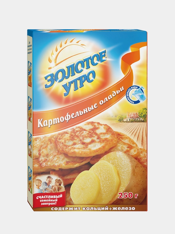 Смесь для выпечки Золотое Утро "Картофельные оладьи", 250 г