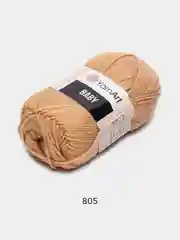 Бежевый пряжа YarnArt "Baby", 50г, 150м, 100% акрил