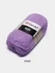 Сиреневый пряжа YarnArt "Baby", 50г, 150м, 100% акрил