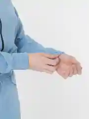 Голубой костюм спортивный женский