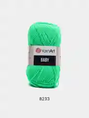 Зеленый пряжа YarnArt "Baby", 50г, 150м, 100% акрил